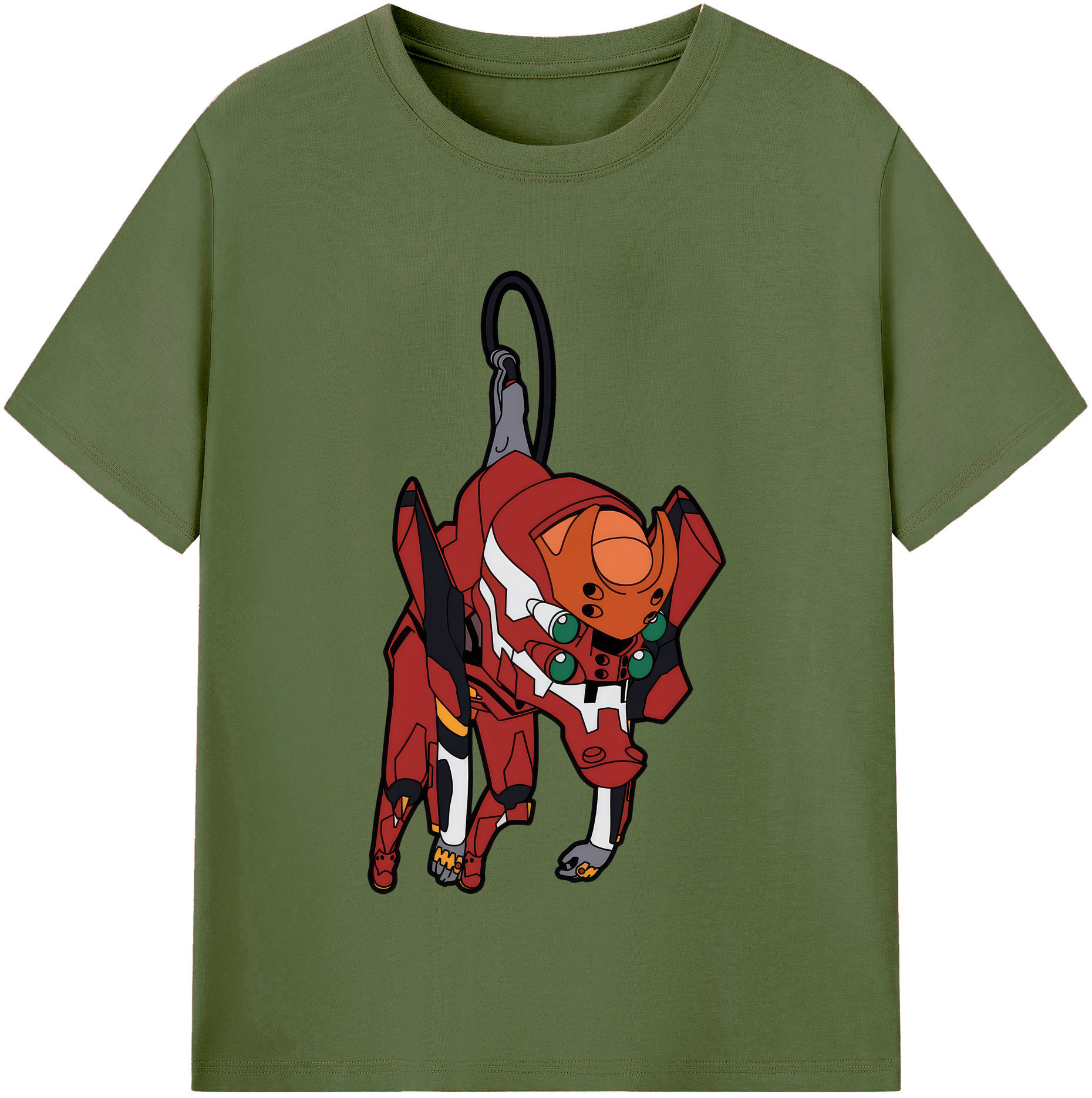 （画像用） EVA 新世紀エヴァンゲリオン 綿100％半袖Tシャツ（フロントプリント）